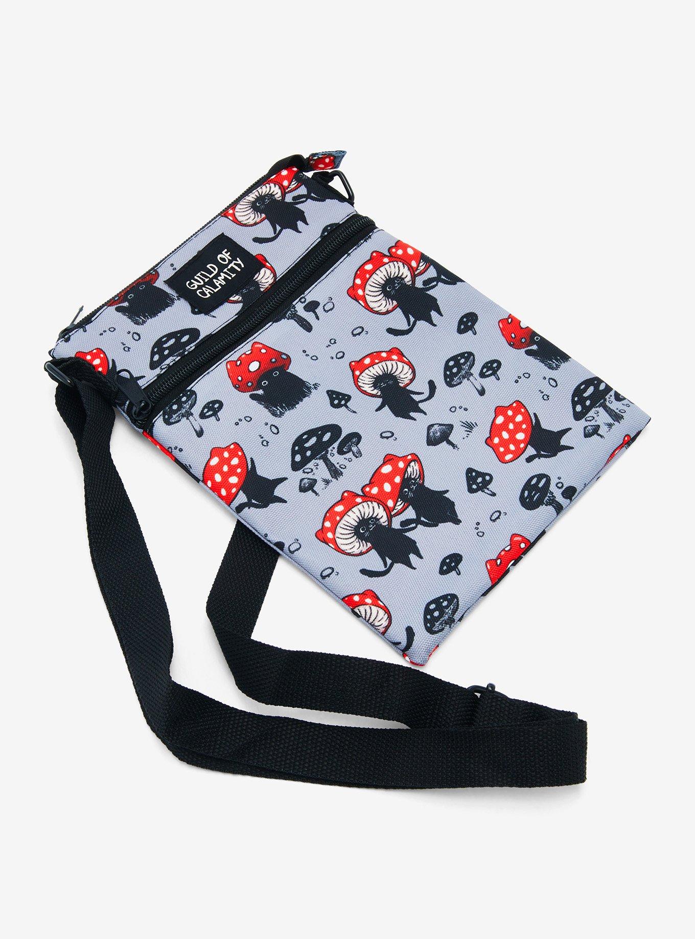 Guild Of Calamity Cat Mushroom Passport Crossbody Bag