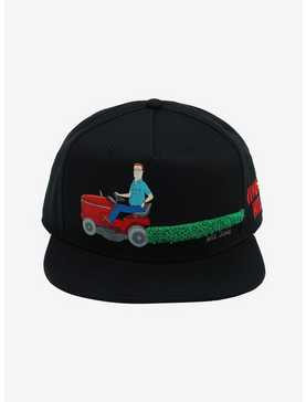 King Of The Hill Hank Hill Lawnmower Snapback Hat, , hi-res
