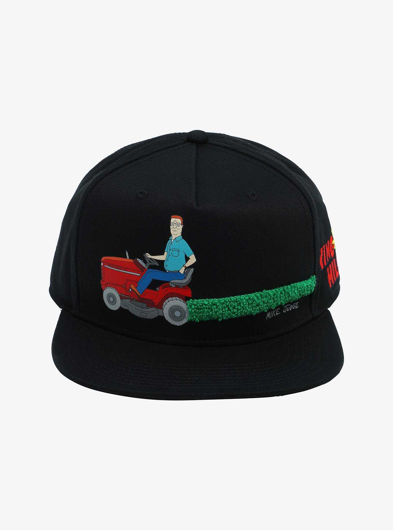King Of The Hill Hank Hill Lawnmower Snapback Hat, , hi-res