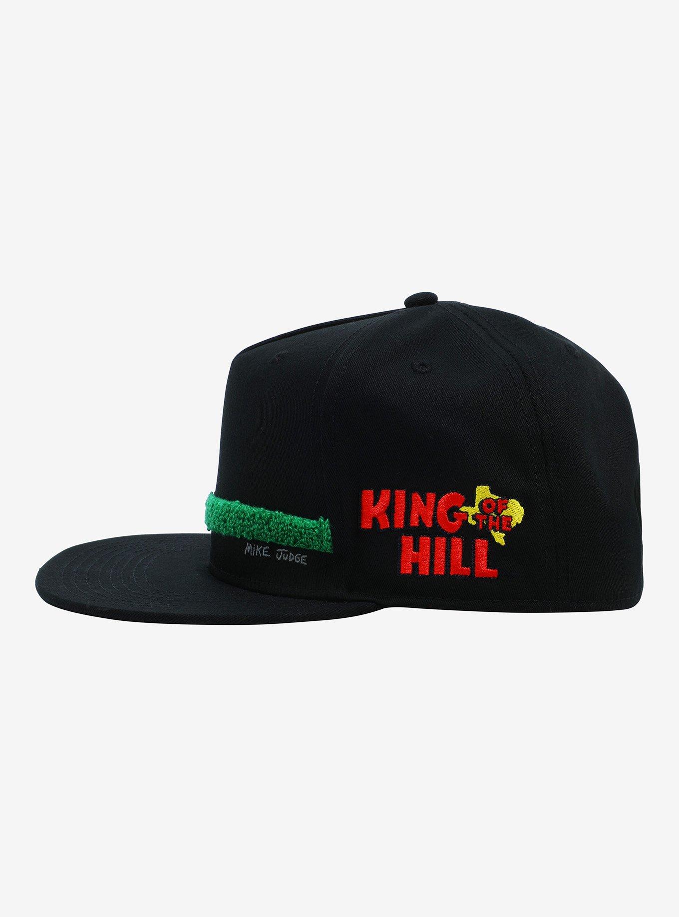 King Of The Hill Hank Hill Lawnmower Snapback Hat, , alternate