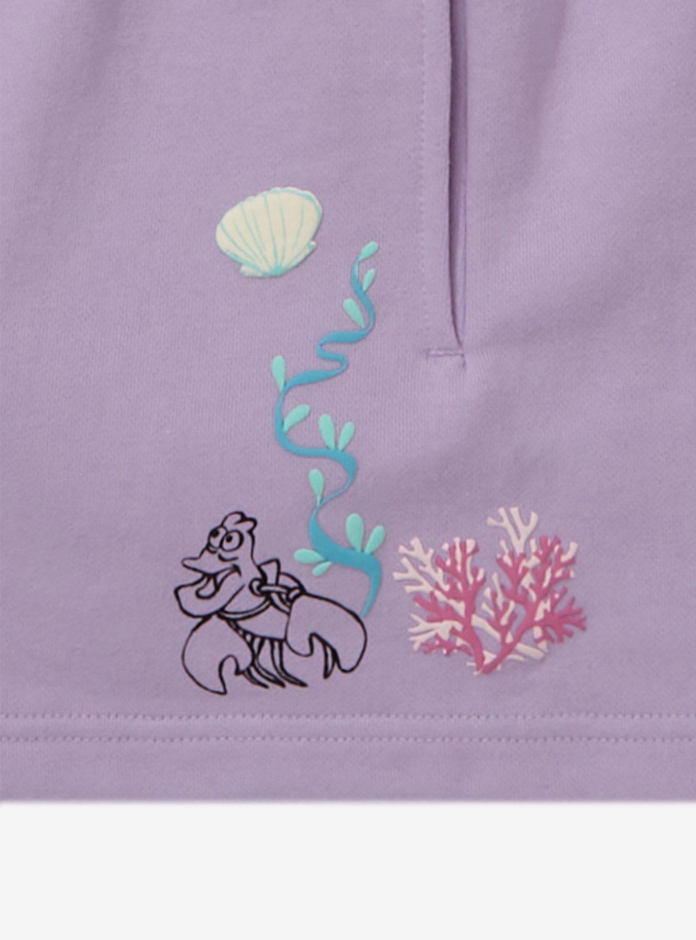 Samii Ryan Disney The Little Mermaid Character Shorts, PURPLE ORCHID, alternate