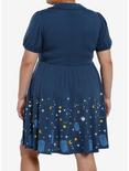 Doctor Who TARDIS Starry Night Dress Plus Size, BLUE  NAVY, alternate