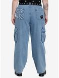 Bratz Pretty 'N' Punk Spray Paint Denim Pants Plus Size, MULTI, alternate
