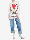 Super Mario Bros. Toad Jumbo Graphic Girls Sweatshirt, MULTI, alternate