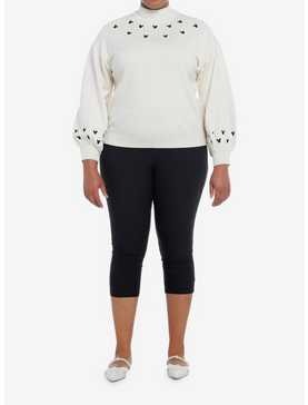 Her Universe Disney Mickey Mouse Pearl Sweater Plus Size Her Universe Exclusive, , hi-res