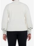 Her Universe Disney Mickey Mouse Pearl Sweater Plus Size Her Universe Exclusive, CREAM, alternate
