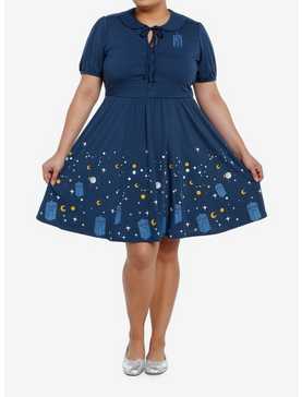 Doctor Who TARDIS Starry Night Dress Plus Size, , hi-res