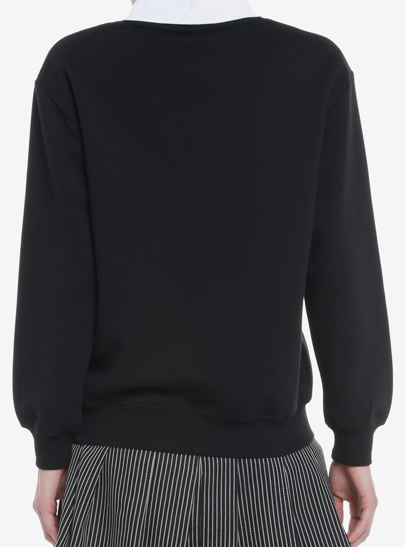 Ouija Board Collared Girls Sweatshirt, , alternate