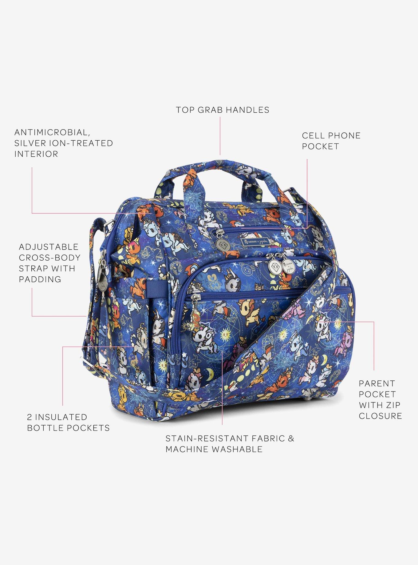JuJuBe Tokidoki Dr. BFF Kawaii in the Sky Convertible Bag, , alternate