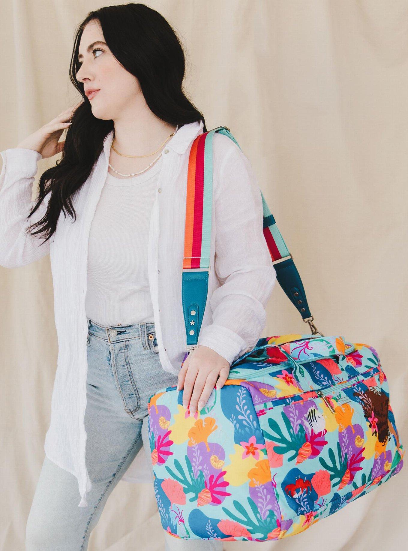 JuJuBe Disney The Little Mermaid Super Star Plus Ocean of Dreams Duffle Bag, , alternate