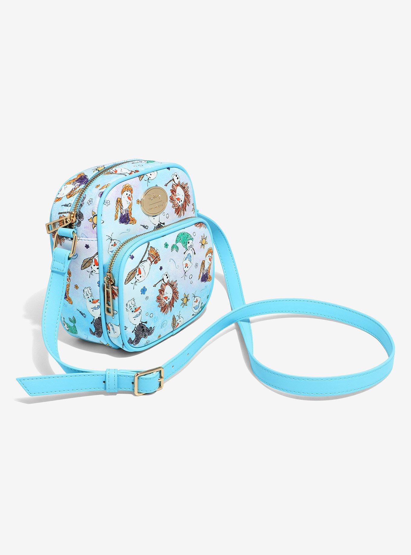 Our Universe Disney Frozen Olaf Allover Print Crossbody Bag - BoxLunch Exclusive, , alternate