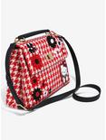 Sanrio Hello Kitty Floral Houndstooth Crossbody Bag - BoxLunch Exclusive, , alternate