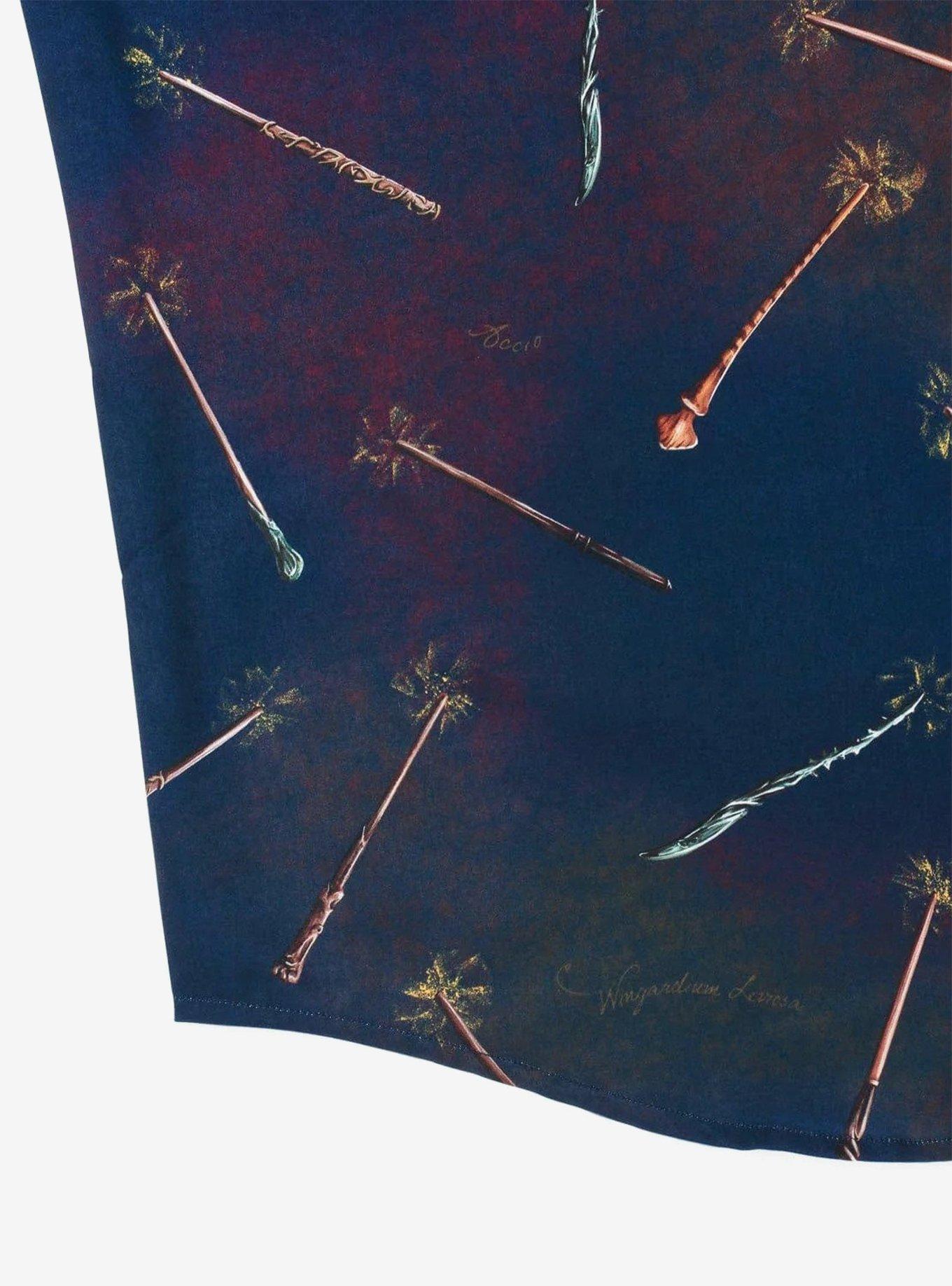 RSVLTS Harry Potter "Ollivander's Best" Button-Up Shirt, BLACK, alternate