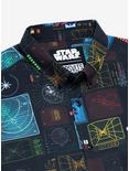RSVLTS Star Wars "Battle of Yavin" Button-Up Shirt, BLACK, alternate