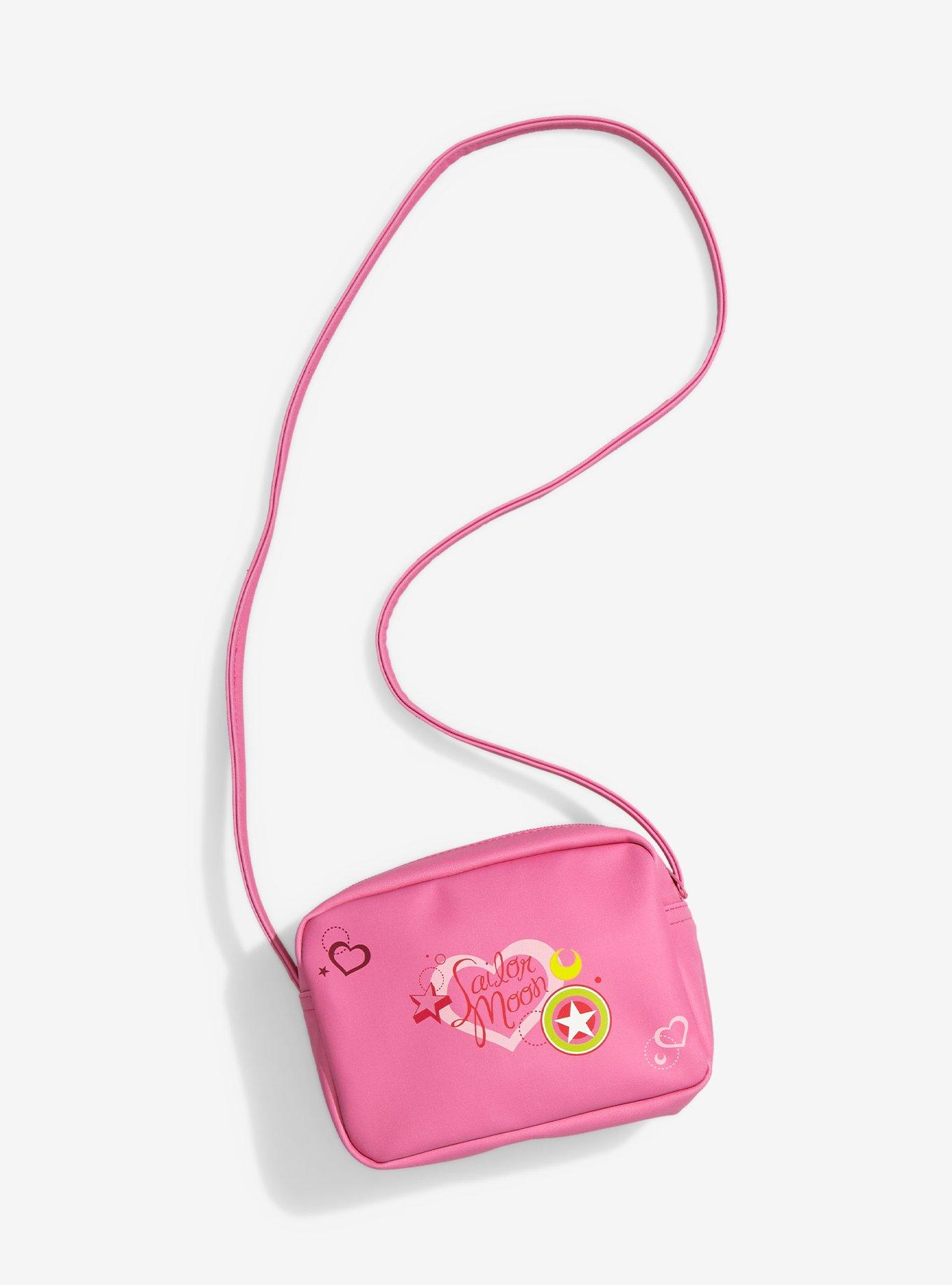 Sailor Moon Sailor Guardian Pink Crossbody Bag, , alternate