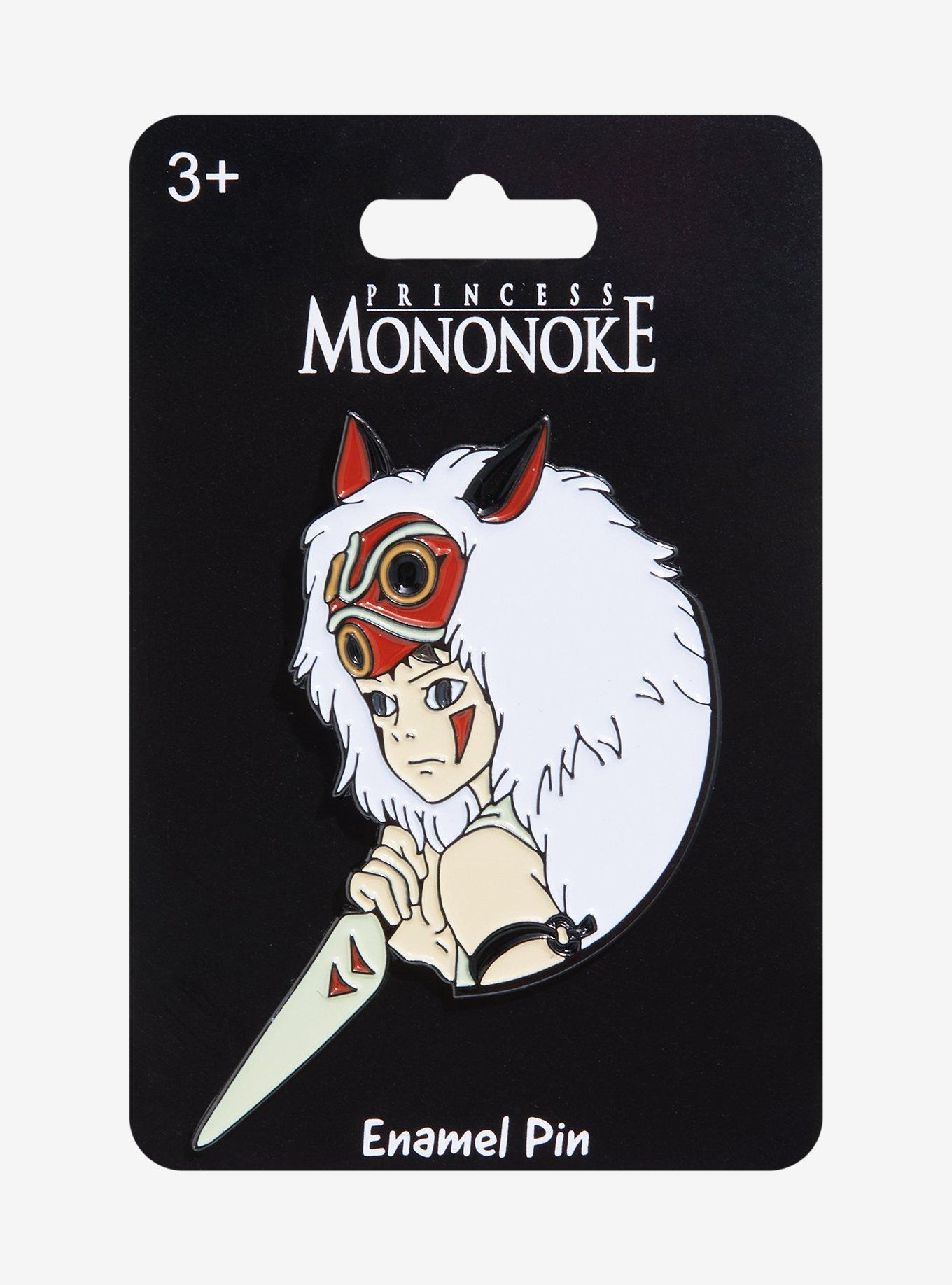 Studio Ghibli Princess Mononoke San with Dagger Enamel Pin - BoxLunch Exclusive, , alternate