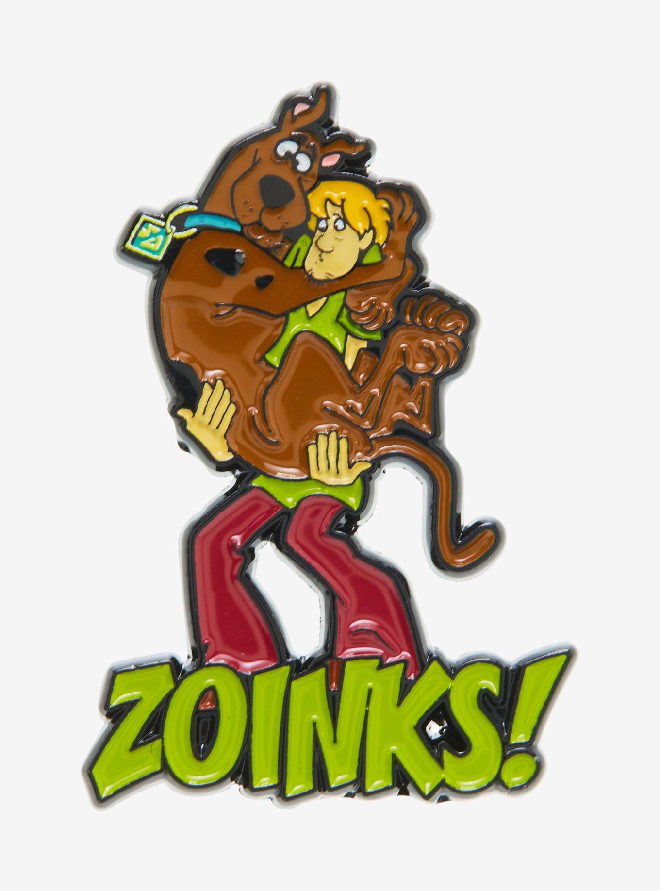 Scooby-Doo! Shaggy & Scooby Enamel Pin - BoxLunch Exclusive, , alternate