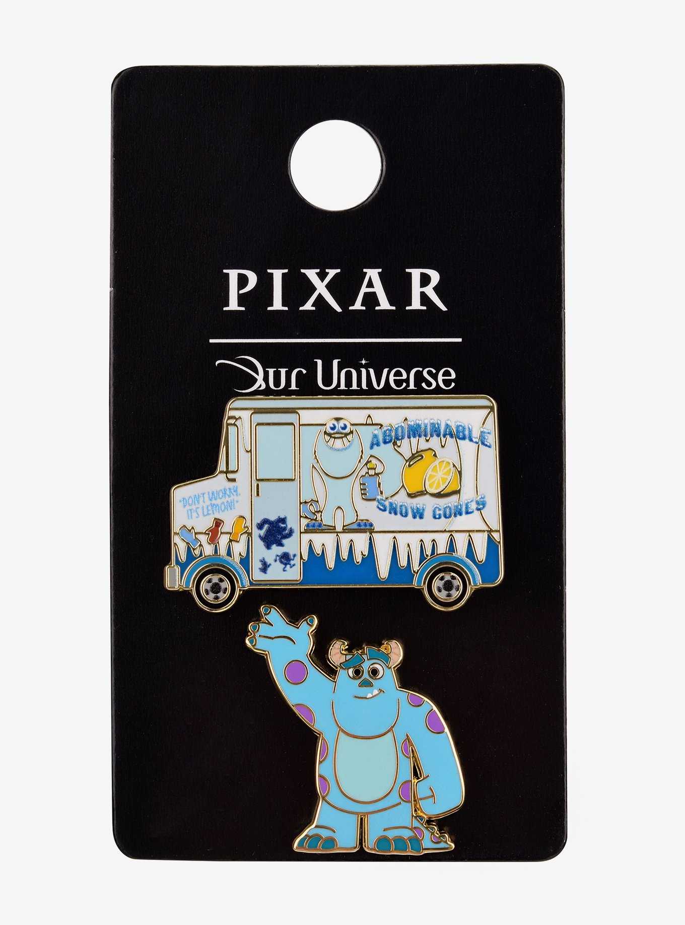 Our Universe Disney Pixar Monsters, Inc. Food Truck & Sully Enamel Pin Set - BoxLunch Exclusive, , hi-res