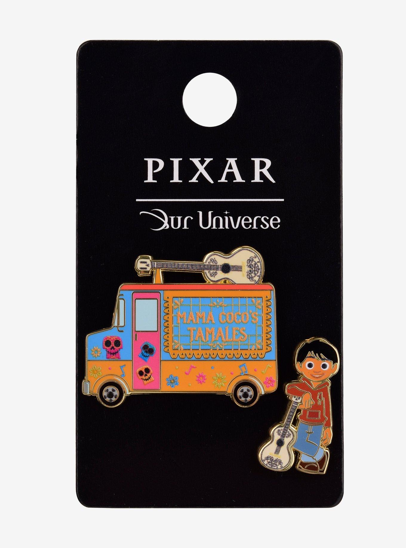 Our Universe Disney Pixar Coco Food Truck & Miguel Enamel Pin Set - BoxLunch Exclusive, , hi-res