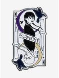 Wednesday Split Wednesday Addams Playing Card Enamel Pin - BoxLunch Exclusive, , alternate
