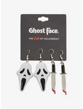 Scream Ghostface Mask & Knife Earring Set - BoxLunch Exclusive, , hi-res