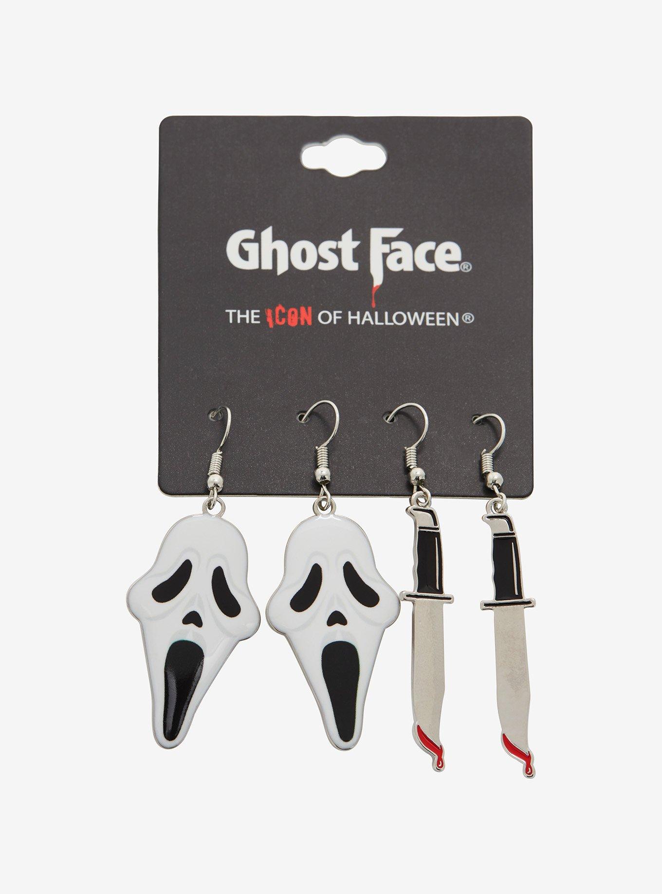Ghostface Mask & Knife Earring Set - BoxLunch Exclusive, , alternate
