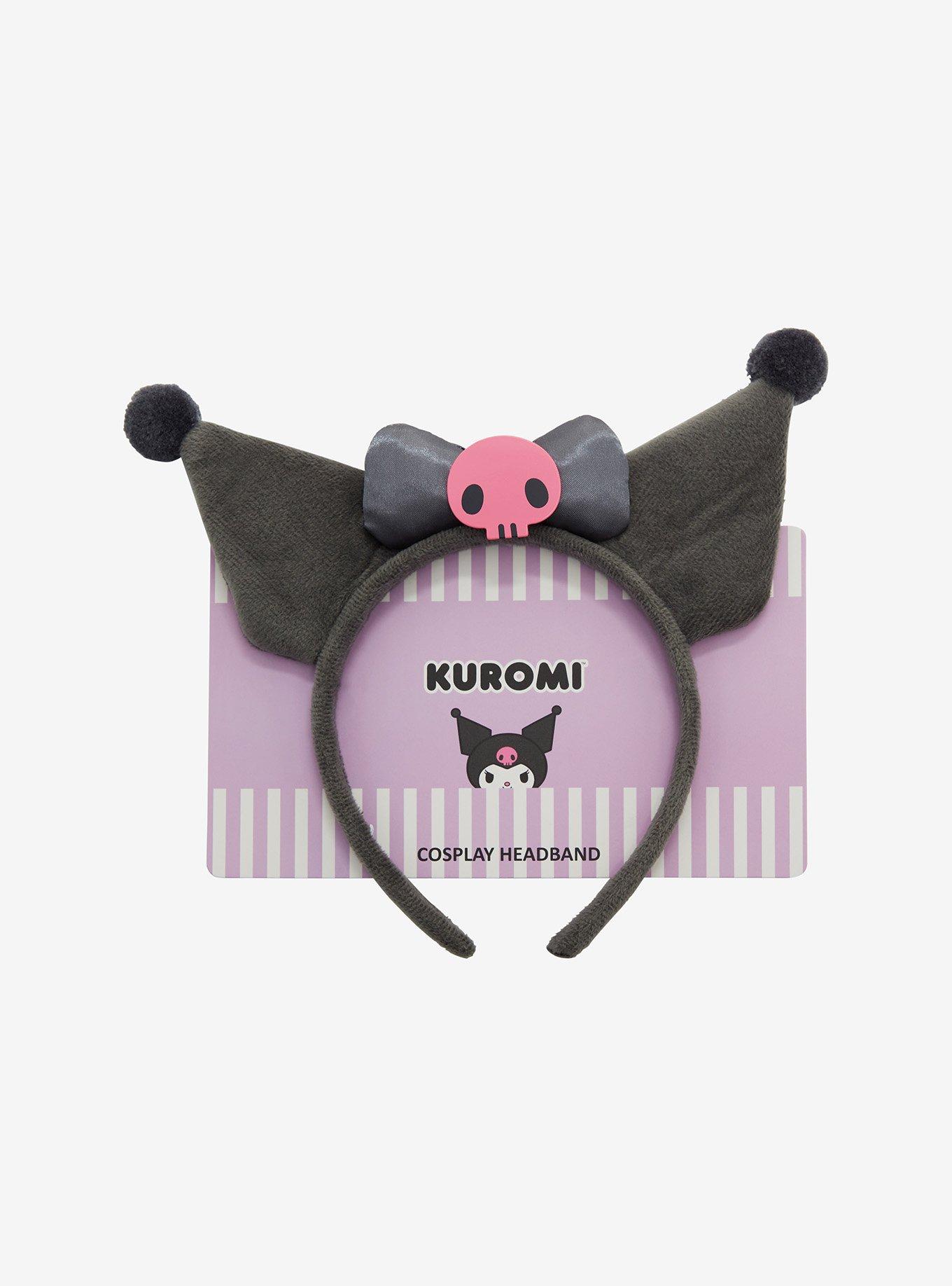 Sanrio Kuromi Figural Ears Headband, , alternate