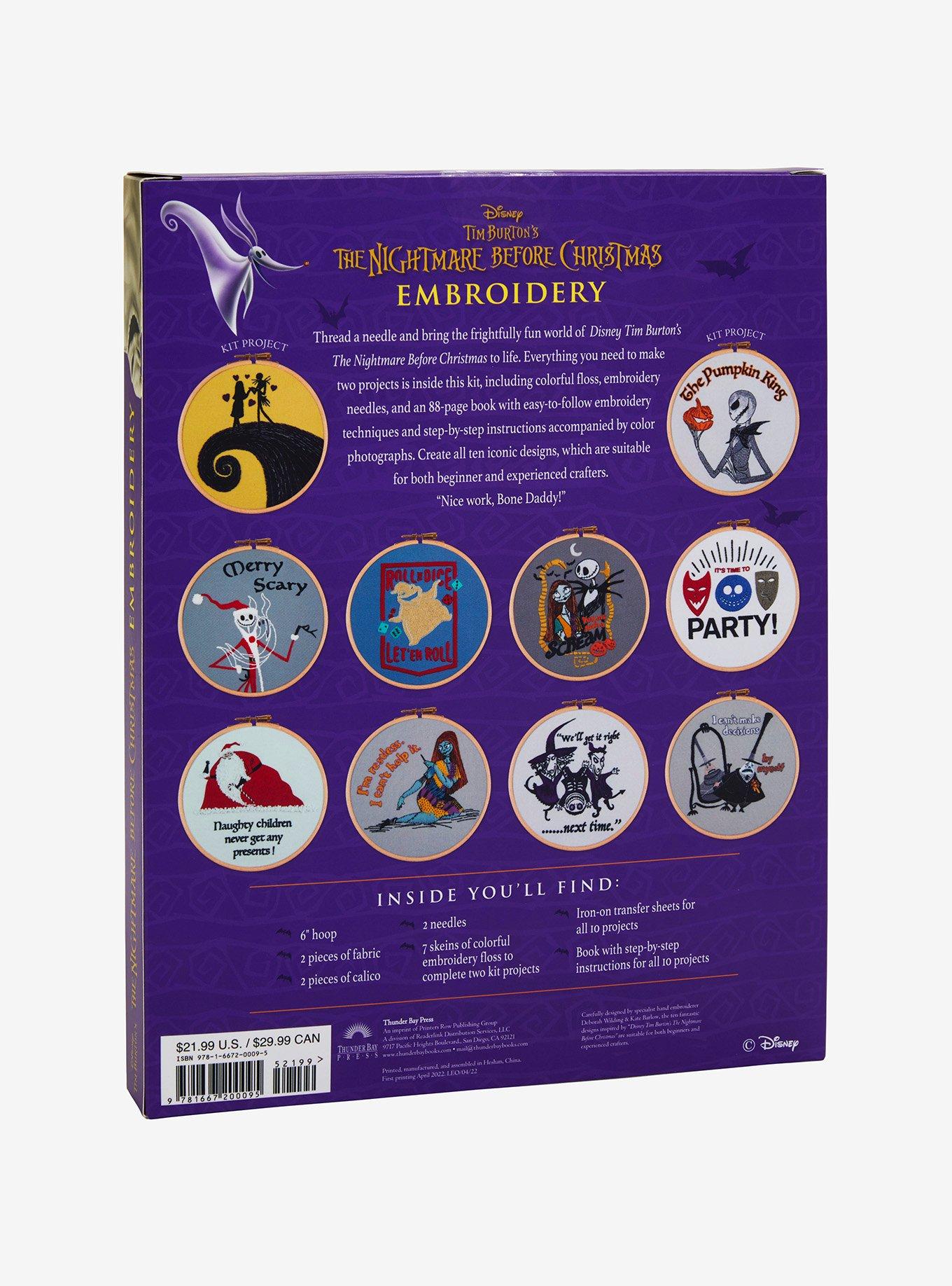 Disney The Nightmare Before Christmas Embroidery Kit, , hi-res