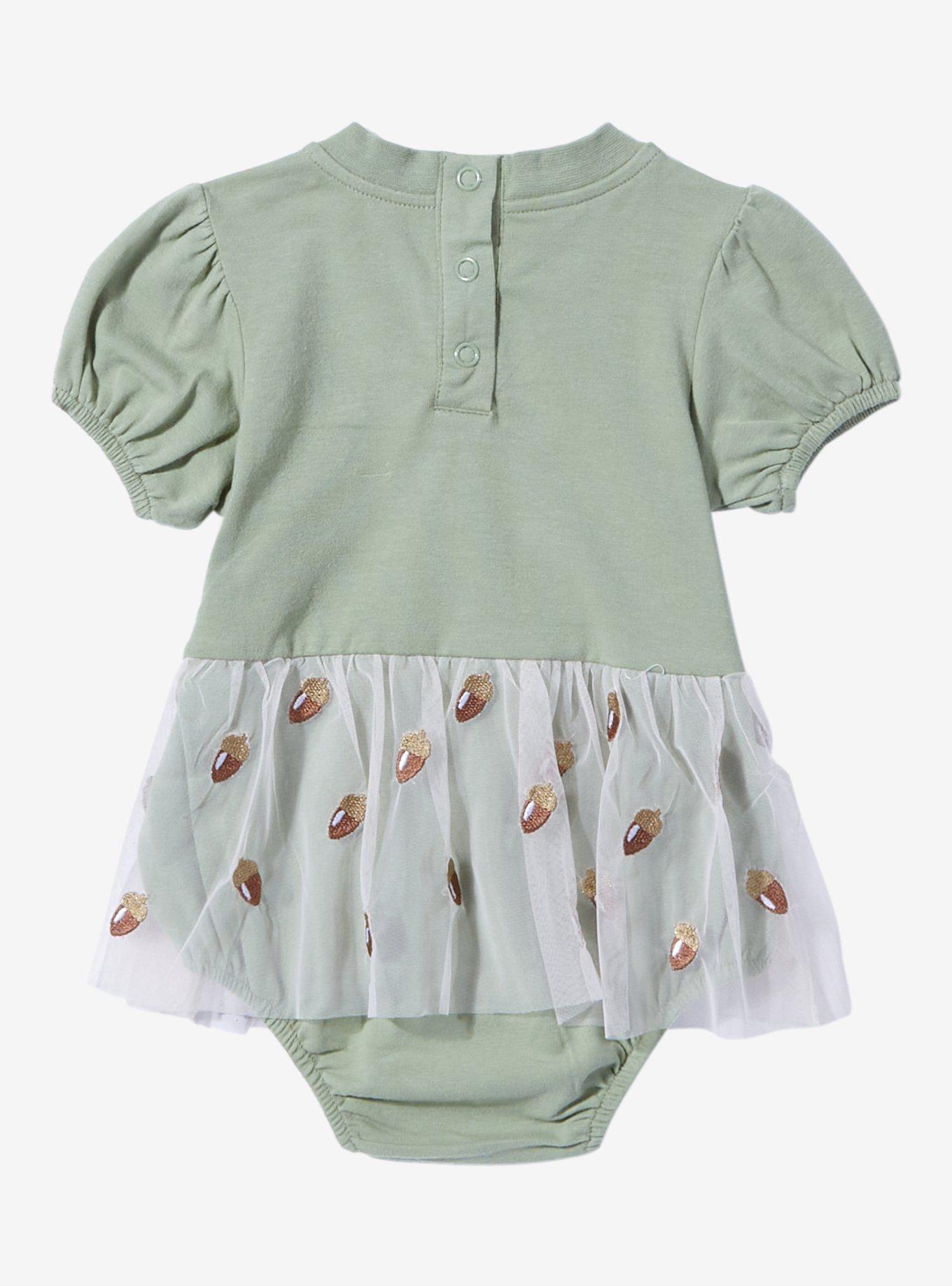Studio Ghibli My Neighbor Totoro Acorns Infant Tutu One-Piece - BoxLunch Exclusive, SAGE, alternate