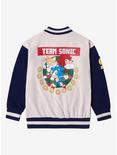 Sonic the Hedgehog Team Sonic Youth Varsity Jacket - BoxLunch Exclusive, BEIGE, alternate