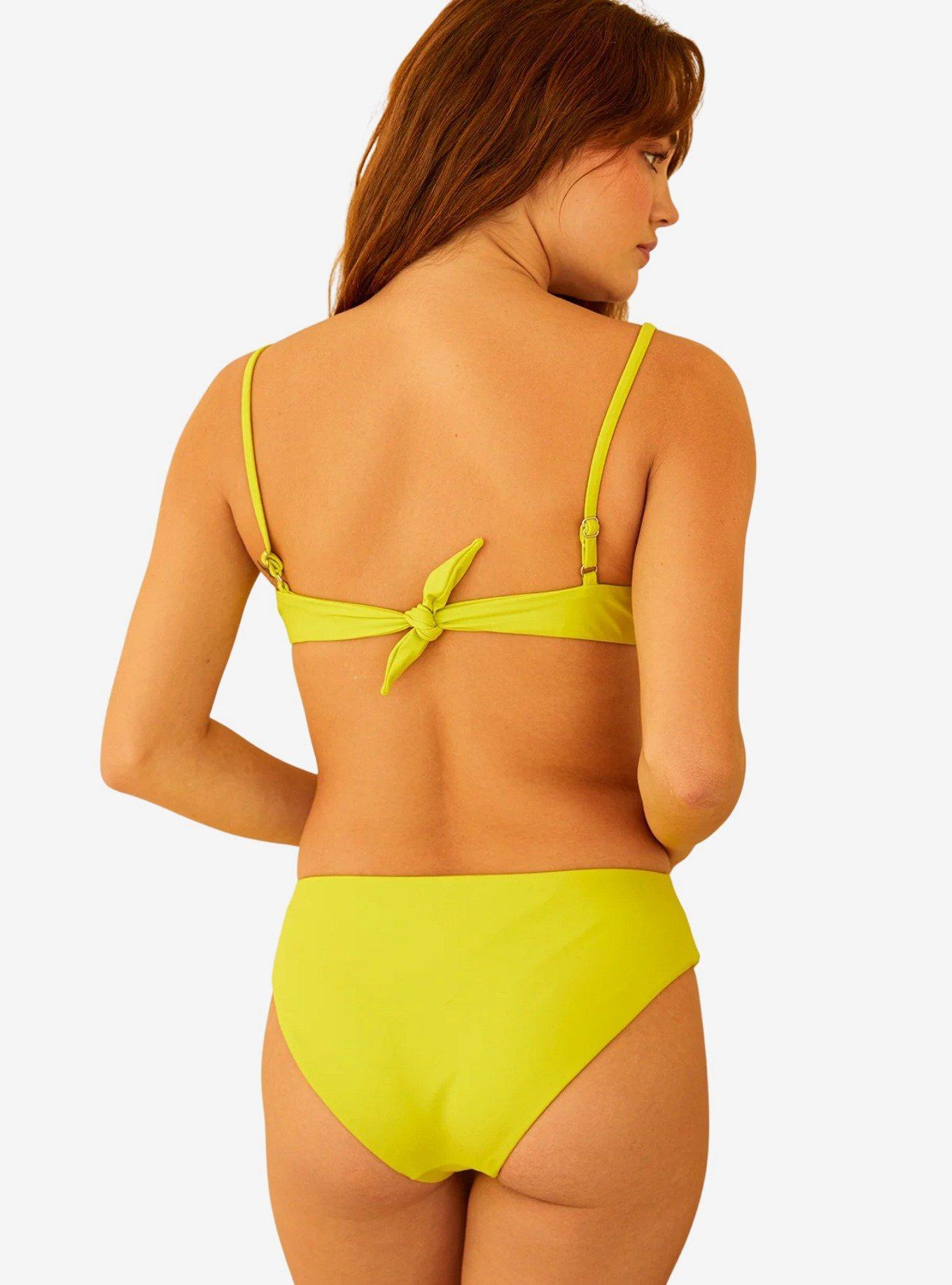Dippin' Daisy's Siren Swim Bottom Lime Sorbet Green, LIME, alternate