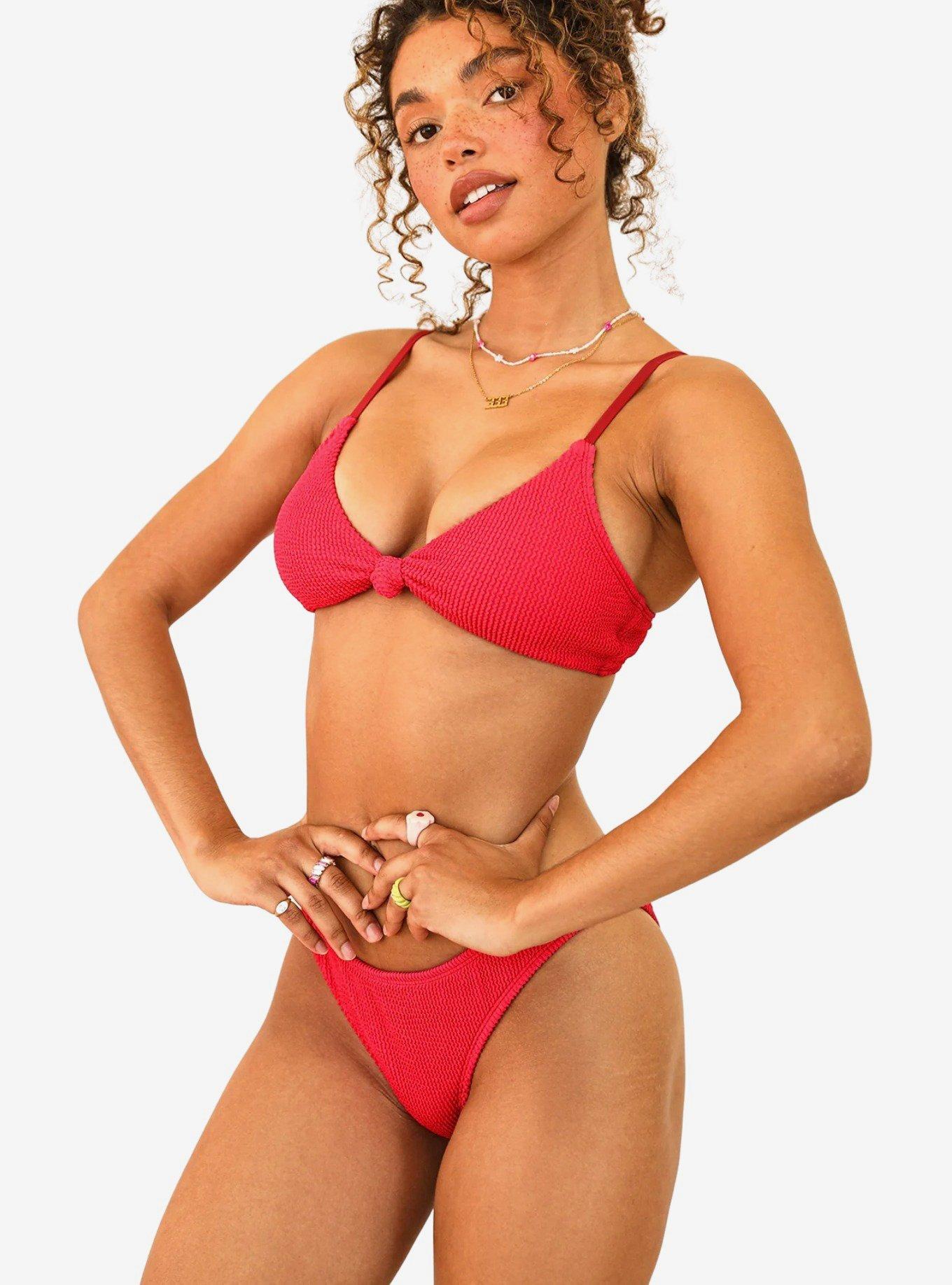 Dippin' Daisy's Nocturnal Swim Bottom Sunset Glow Red, , hi-res