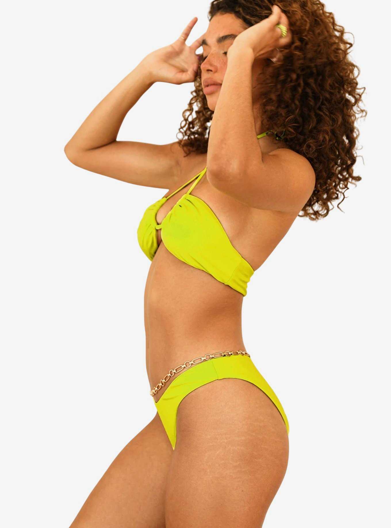 Dippin' Daisy's Nocturnal Swim Bottom Lime Sorbet Green, , hi-res