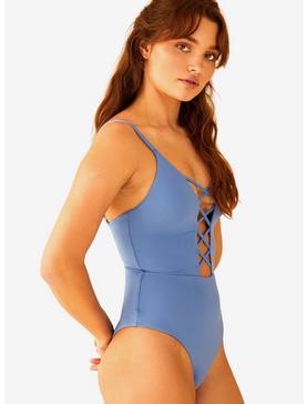 Dippin' Daisy's Bliss Swim One Piece South Pacific Blue, , hi-res