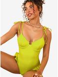 Dippin' Daisy's Angelic Swim One Piece Lime Sorbet Green, LIME, alternate