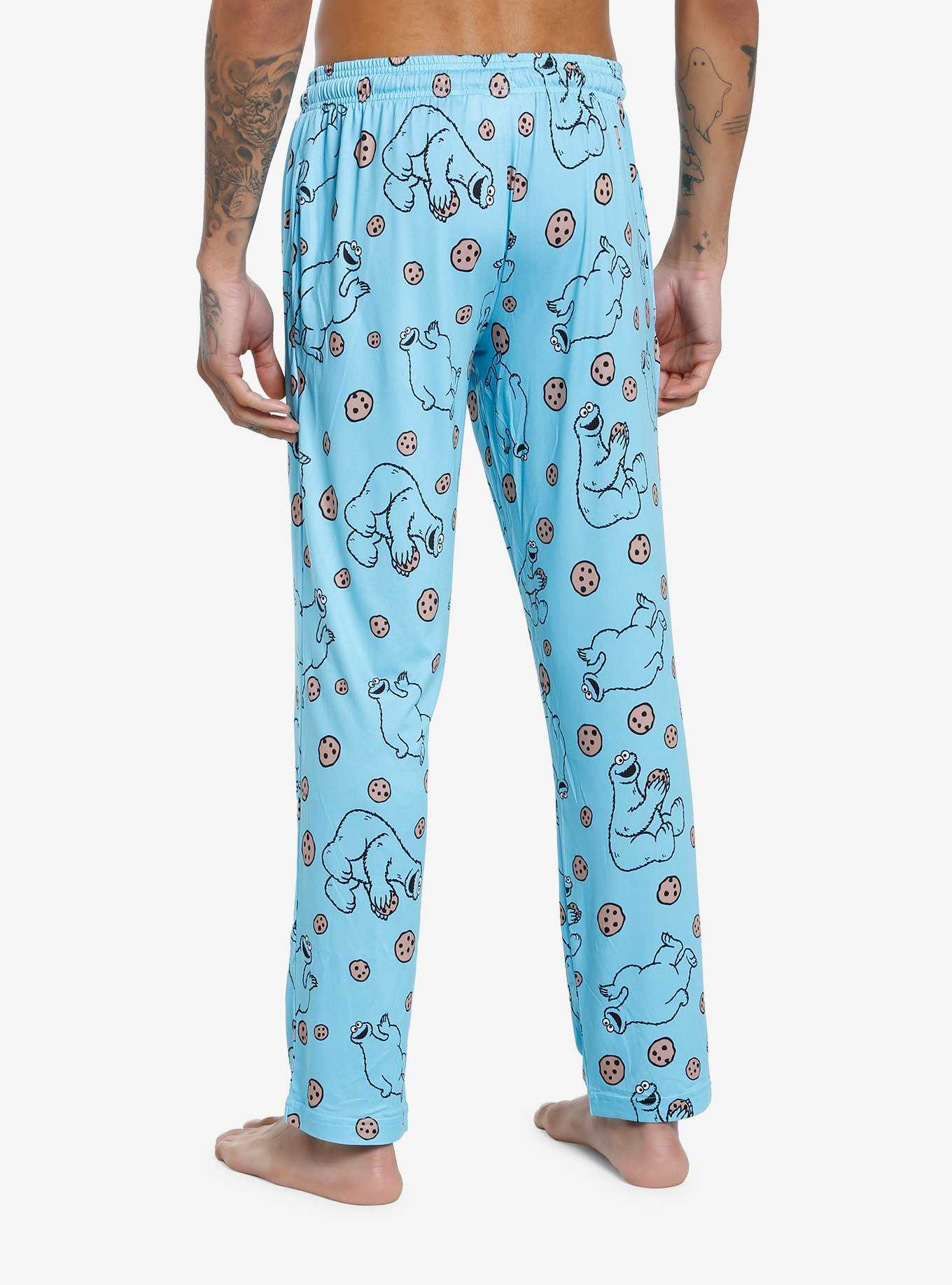 Sesame Street Cookie Monster Pajama Pants, , hi-res
