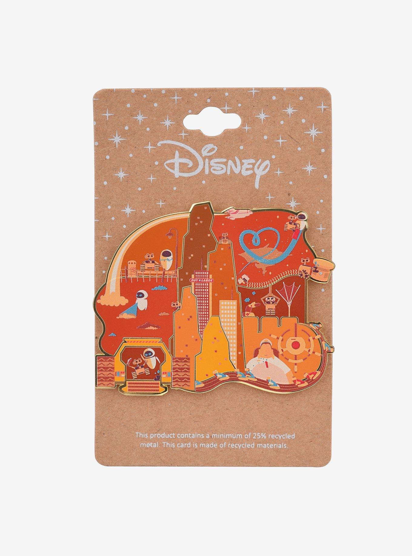 Disney Pixar WALL-E Scenic Collage Enamel Pin - BoxLunch Exclusive, , alternate