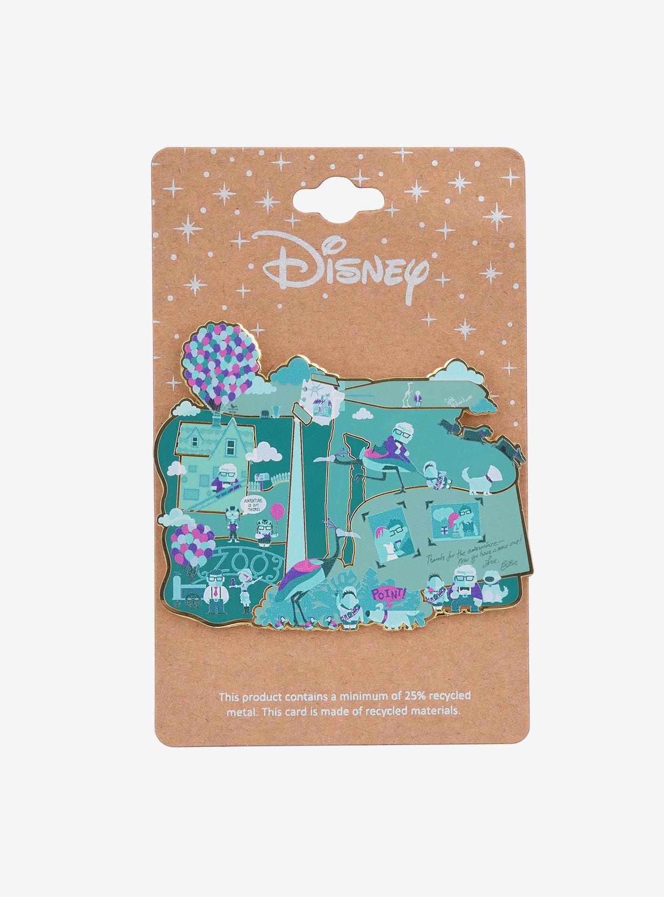 Disney Pixar Up Scenic Collage Enamel Pin - BoxLunch Exclusive, , alternate