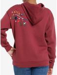 Her Universe Harry Potter Floral Icons Hoodie Her Universe Exclusive, BRICK, alternate