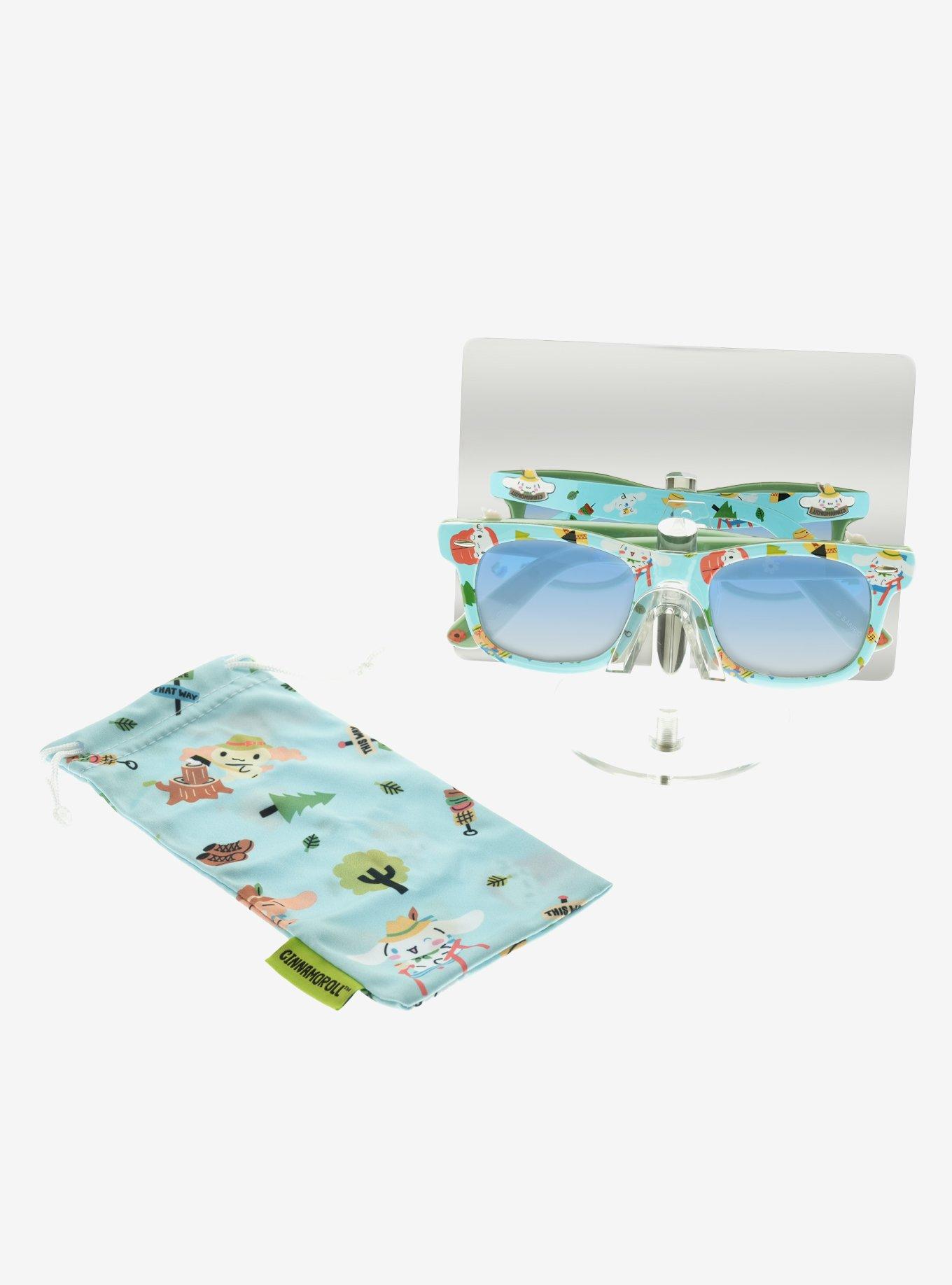 Sanrio Cinnamoroll Camping Allover Print Sunglasses, , alternate