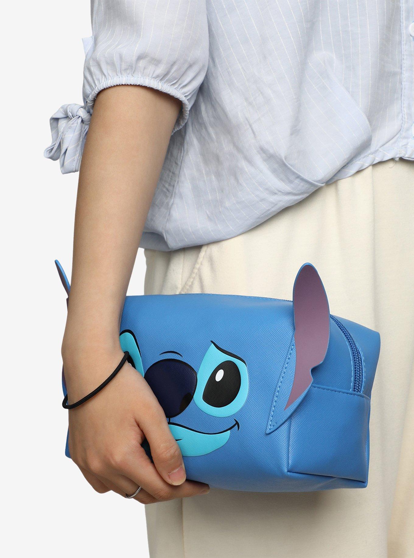 Disney Lilo & Stitch Smiling Stitch Makeup Bag, , alternate