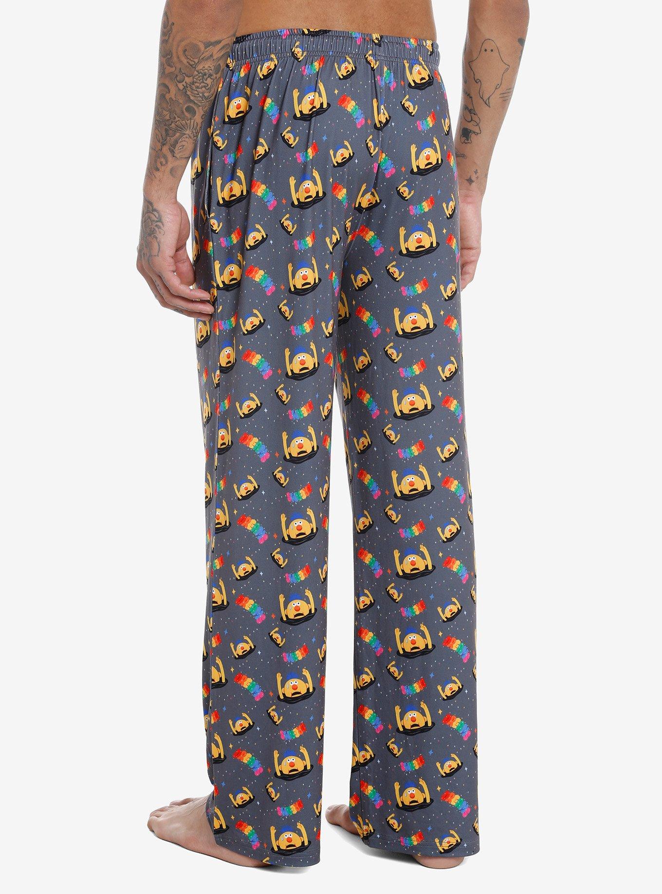 Don't Hug Me I'm Scared Yellow Guy Pajama Pants, MULTI, alternate