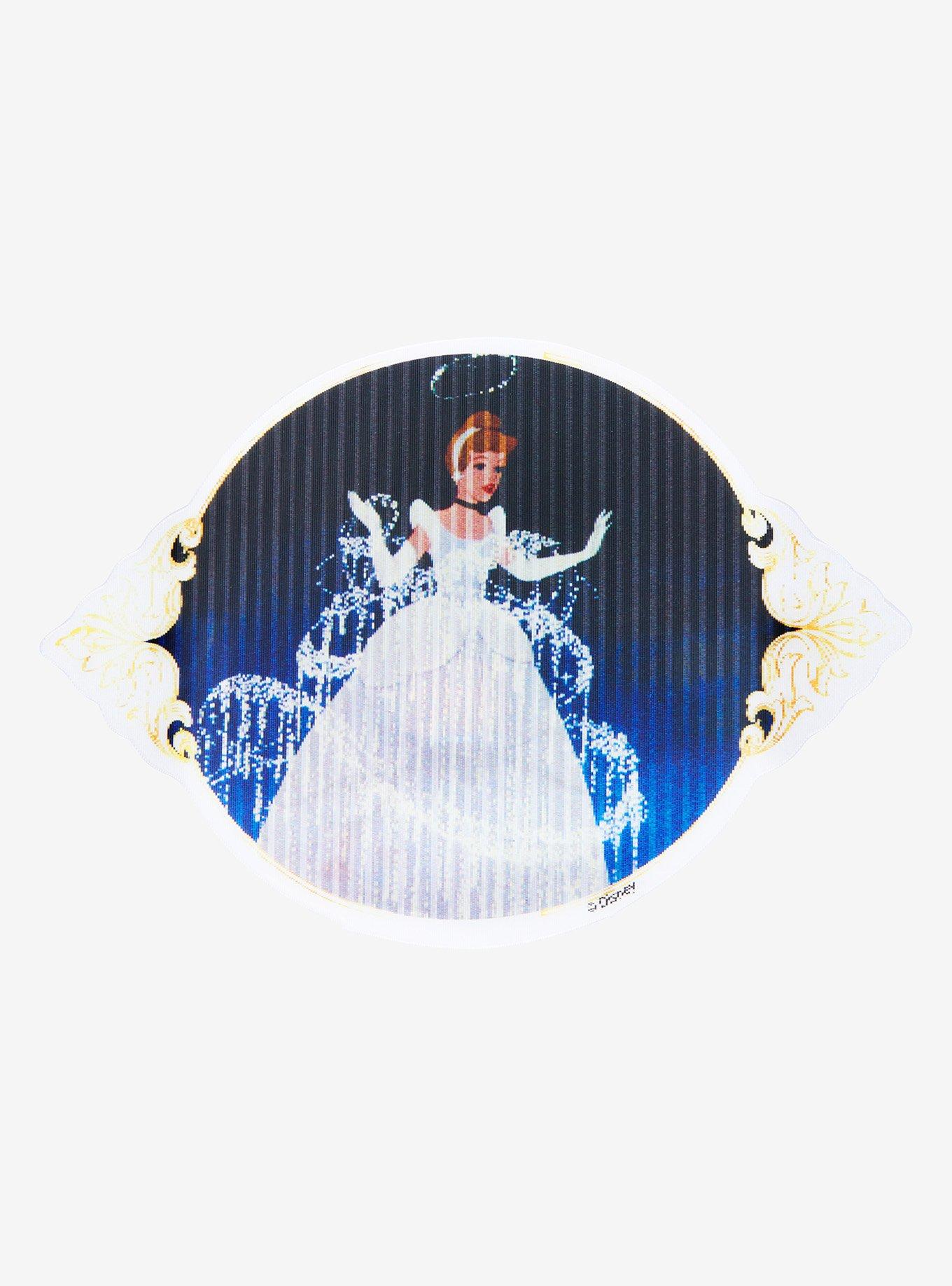 Disney Cinderella Scenic Portrait Lenticular Sticker - BoxLunch Exclusive, , alternate
