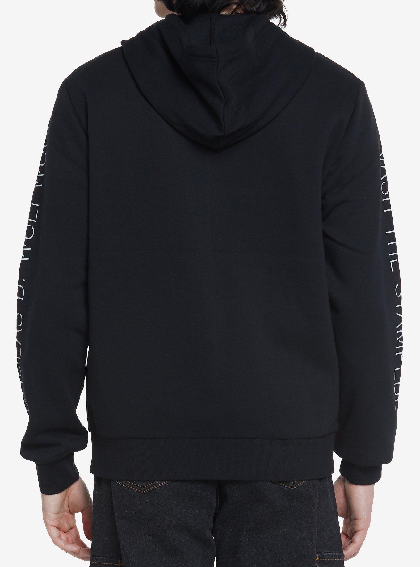 Trigun Vash & Wolfwood Hoodie, BLACK, alternate