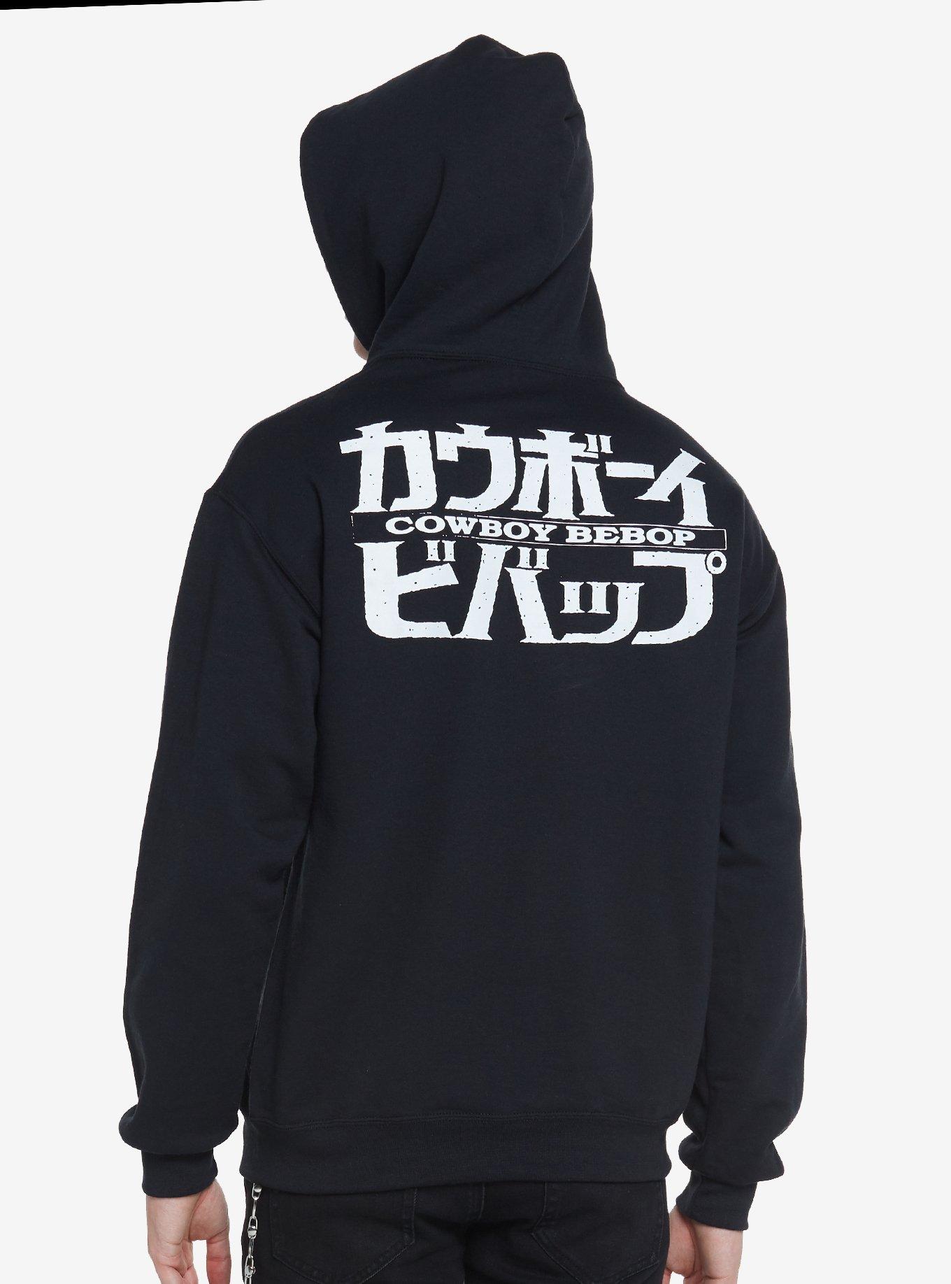 Cowboy Bebop Group Line-Up Hoodie, BLACK, alternate