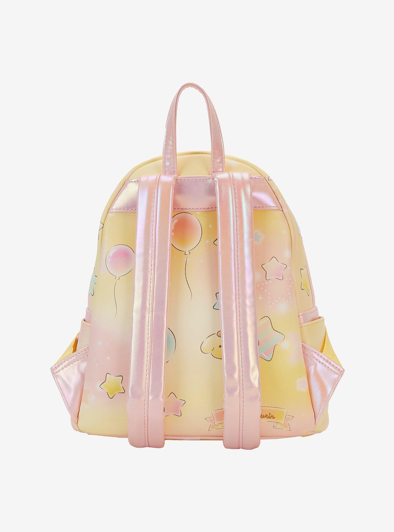 Loungefly Pompompurin Rollercoaster Glow-In-The-Dark Mini Backpack, , alternate