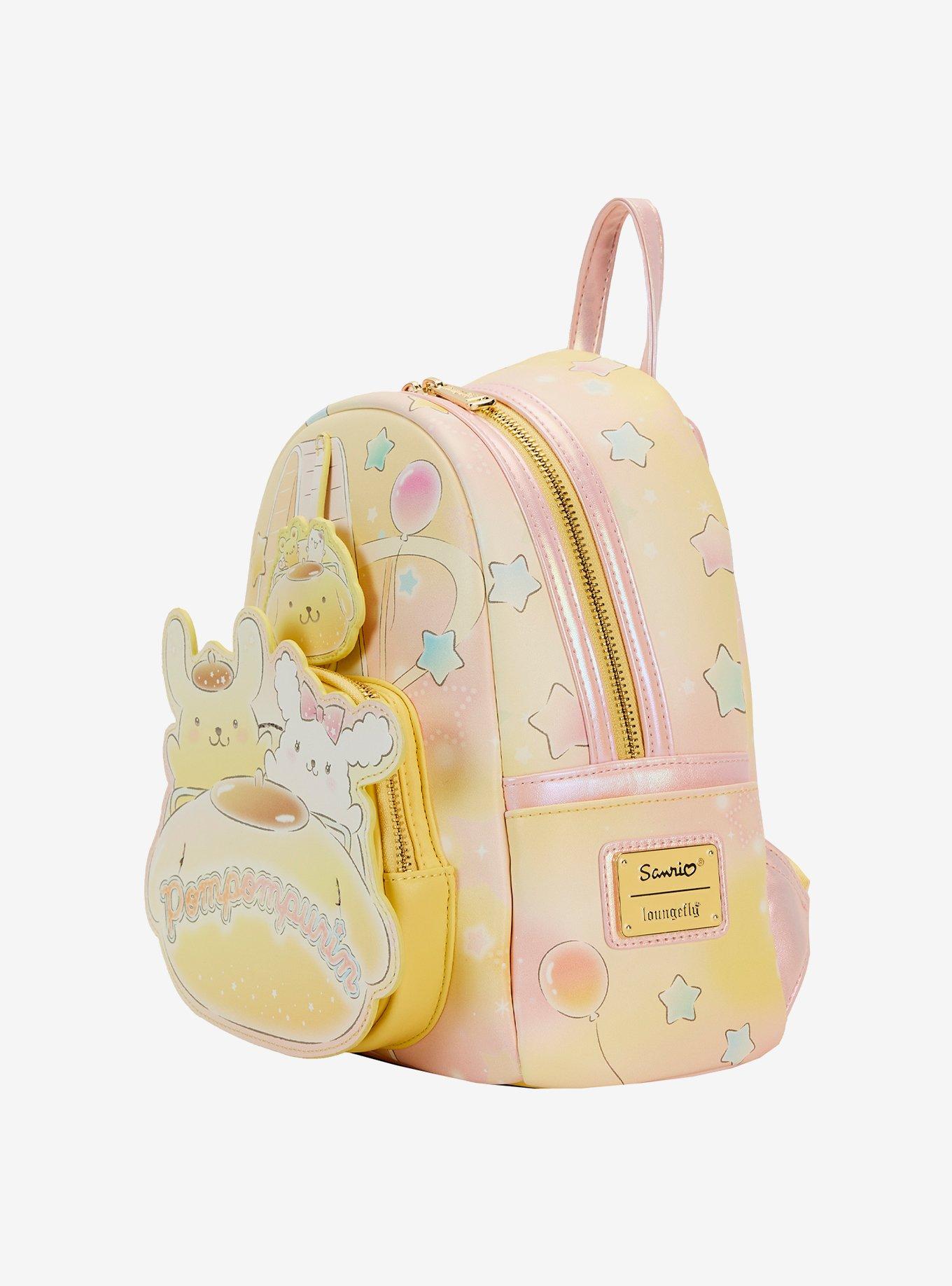 Loungefly Pompompurin Rollercoaster Glow-In-The-Dark Mini Backpack, , alternate