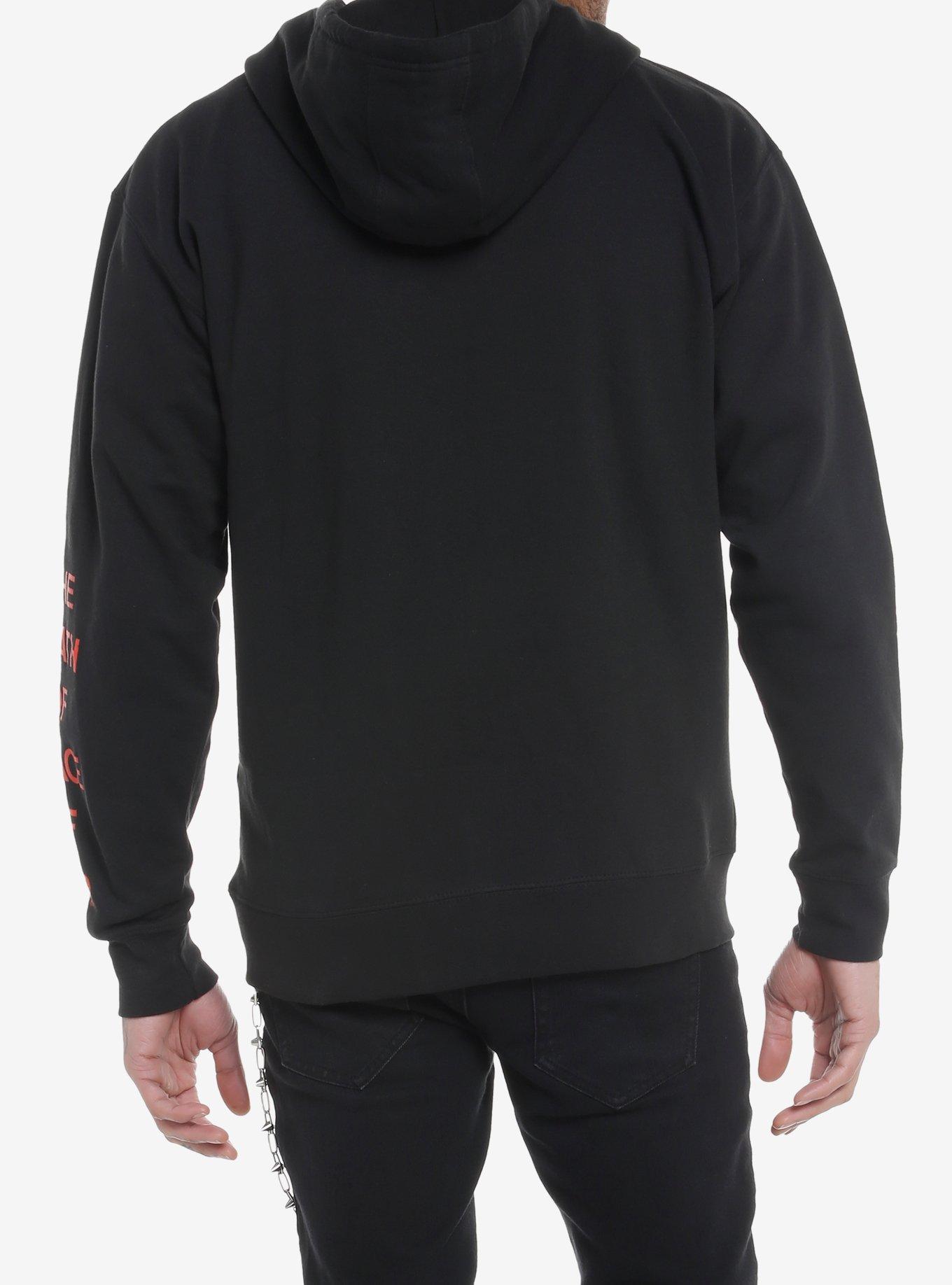 Bad Omens The Death Of Peace Of Mind Mirror Image Hoodie, BLACK, alternate