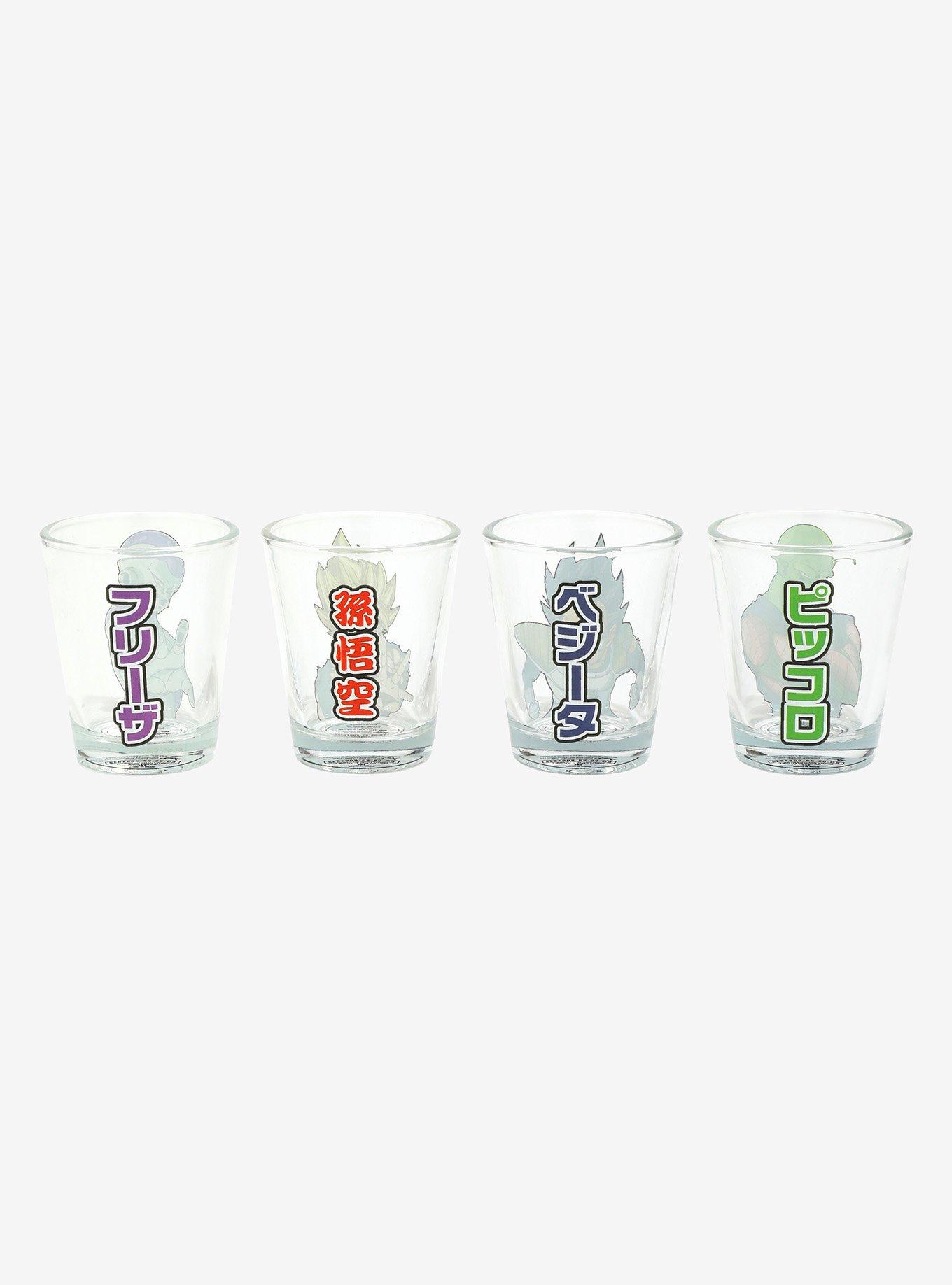 Dragon Ball Z Heroes and Villains Character Mini Glass Set, , alternate