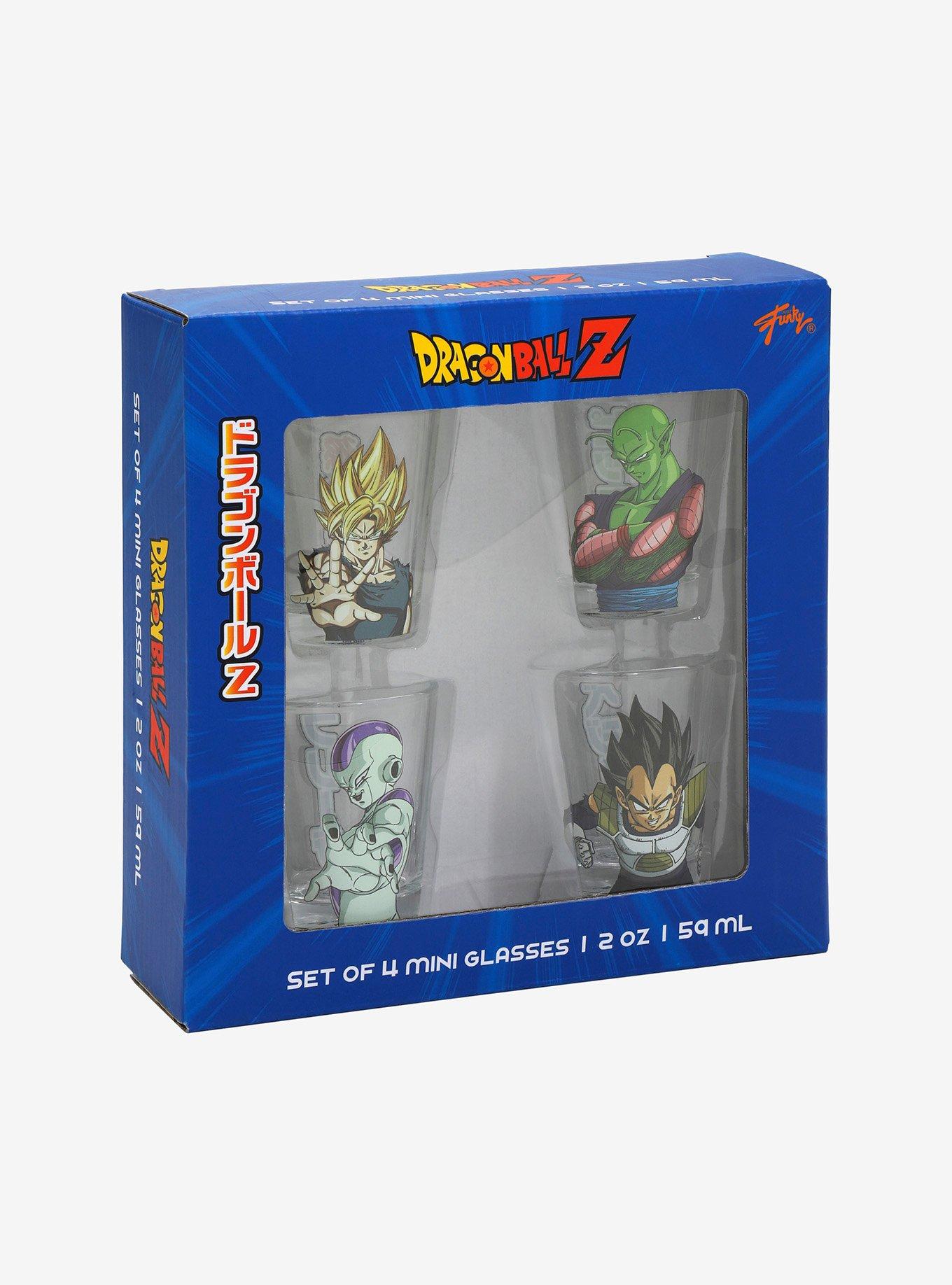 Dragon Ball Z Heroes and Villains Character Mini Glass Set, , alternate